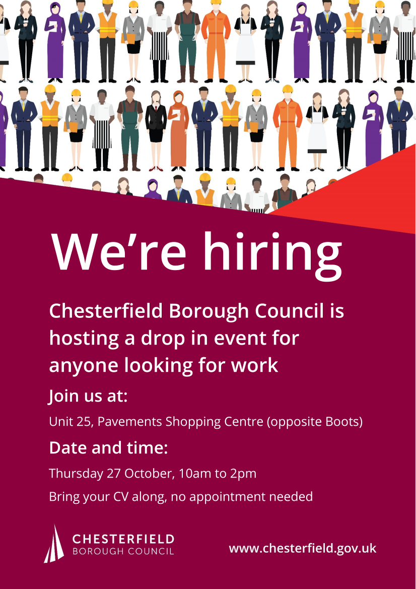 Chesterfield Borough Council Pop-up Recruitment Event - Destination ...