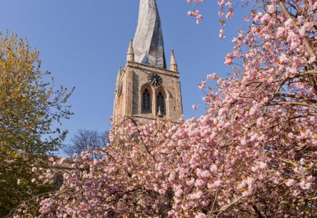 spire summer view