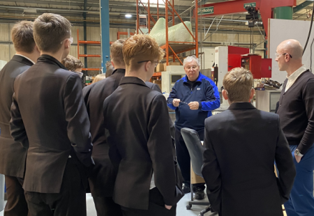 Made in Chesterfield - Students visit CBE+