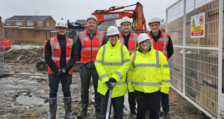 Work begins on 22 new council homes in Chesterfield - Destination ...