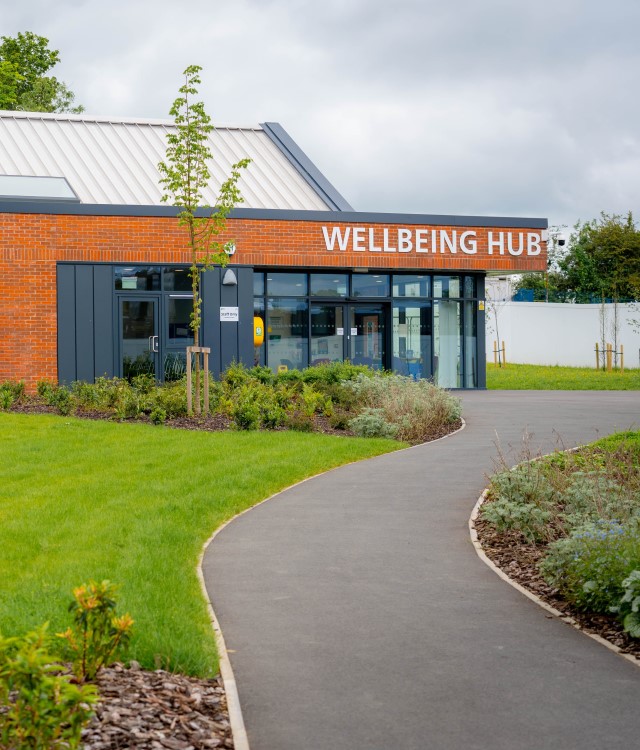 Hospital wellbeing hub