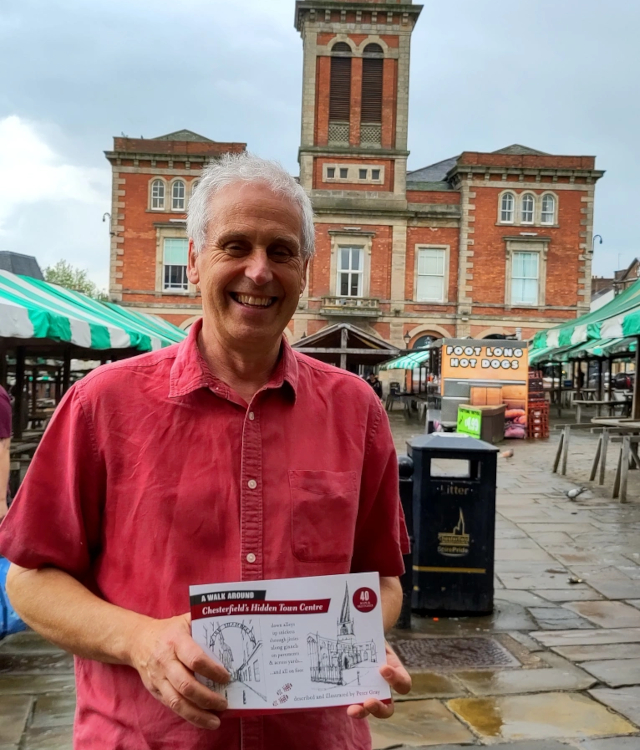 Peter Gray at Chesterfield Market Hall