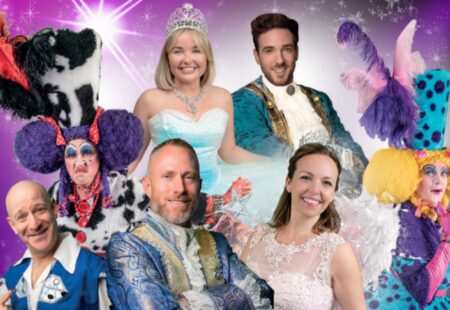 Cast of the Cinderella pantomime