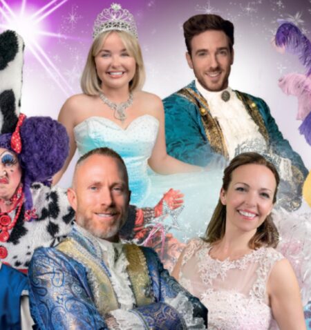 Cast of the Cinderella pantomime