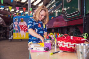 Sandpit at Barrow Hill Roundhouse