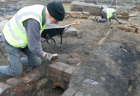 canal archaeological dig