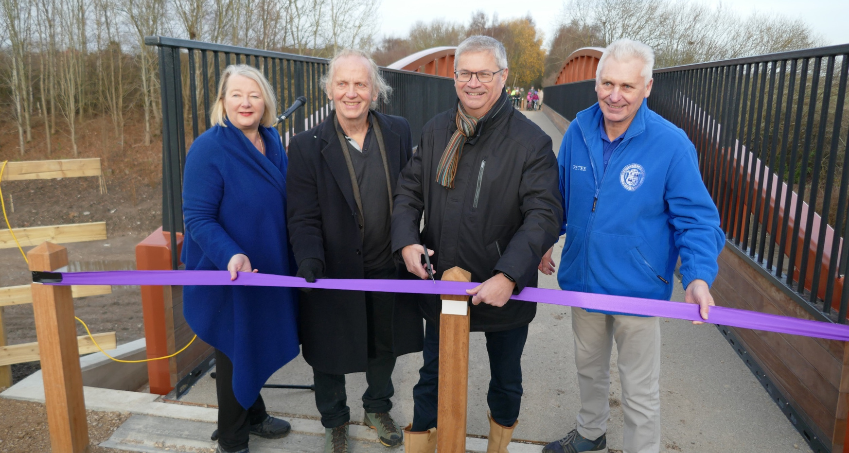 Chesterfield Canal Trust bridge opening 1