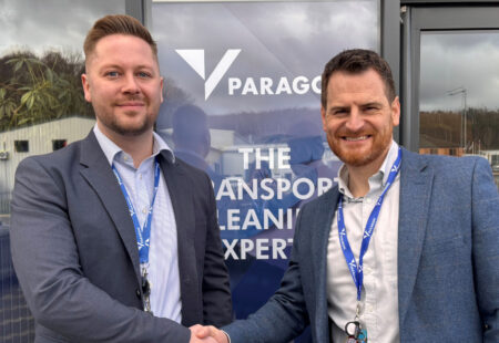 Jorden Clay (L), Group General Manager, and Paul Urquhart (R), Paragon